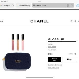 CHANEL Rouge Coco Gloss Trio Set